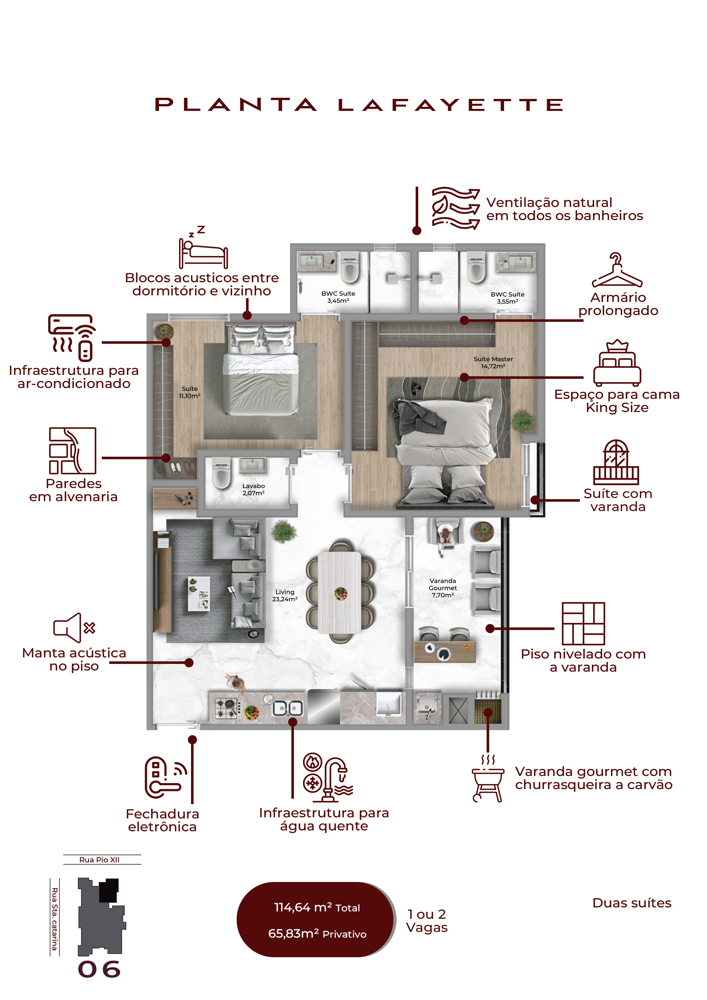 PLANTA F - DESCRIÇÃO